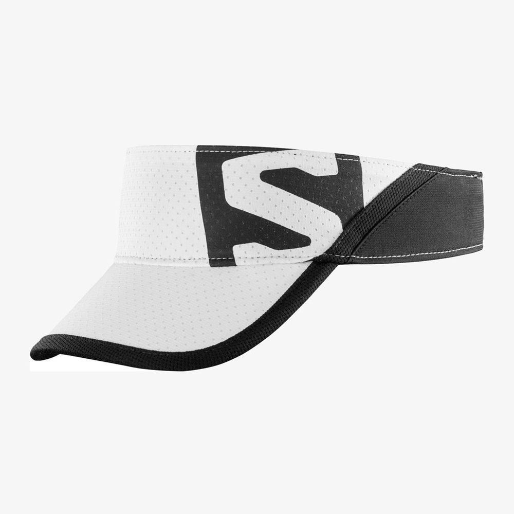 Visor Salomon Femme Blanche / Noir - Salomon XA VISOR - France (2594-BNIKJ)